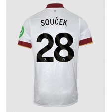 West Ham United Tomas Soucek #28 Tredjedrakt 2024-25 Kortermet